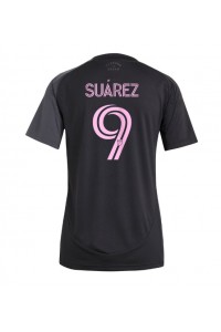 Inter Miami Luis Suarez #9 Jalkapallovaatteet Naisten Vieraspaita 2025-26 Lyhythihainen
